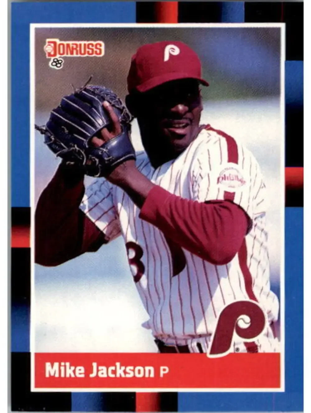 1988 Mike Jackson Donruss Baseball Card #139